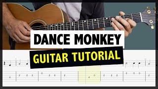 Dance Monkey - Guitar Tutorial (MELODY) chords