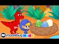 Baby Dinosaurs @Morphle TV | Jurassic TV | Dinosaur Videos for Kids | Moonbug Kids