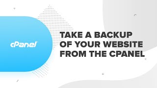 how to take a backup of your website from cpanel | resellerclub