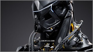 Robotic Design With Zbrush And Maya