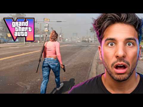 PIUZINHO REACTING TO THE NEW GTA 6 TRAILER!! 😱 (NETFLIX)