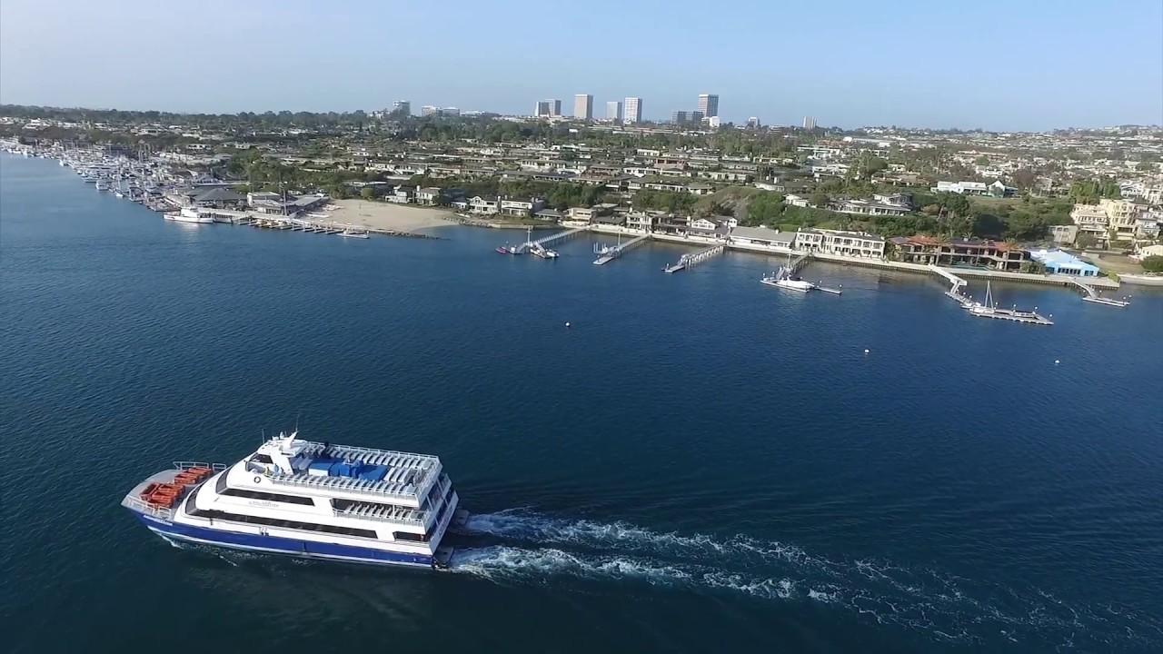 newport beach oregon Newport Harbor, CDM Beach & The Wedge - Drone Aerial View - DJI Phantom 3 Advanced