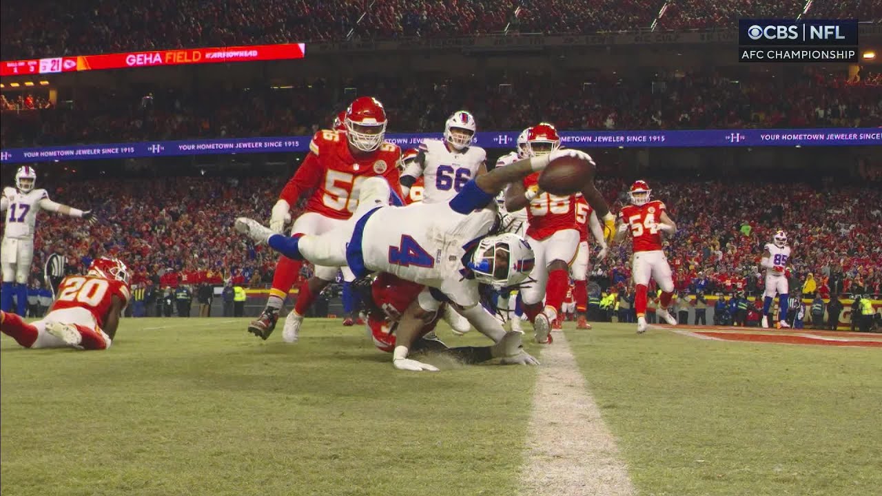 James Cook's 'Space Jam' TD comes on fourth down vs. Chiefs