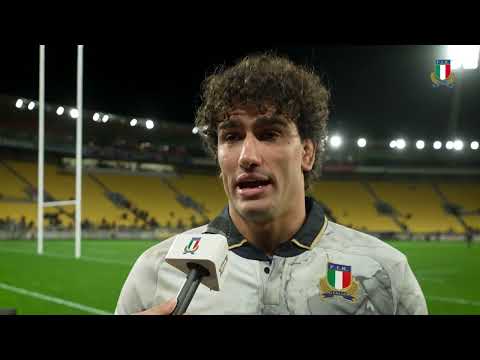 2026 Nations Championship - Southern Hemisphere, NZL v ITA: Andrea Zambonin Post-Match