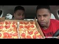 Little Caesars Stuffed Crust Deep Deep Dish Pizza Review. @hodgetwins