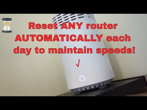 Reset any router DAILY automatically - VERIZON G3100 Router  E3200 Mesh Extender - Digital Timer