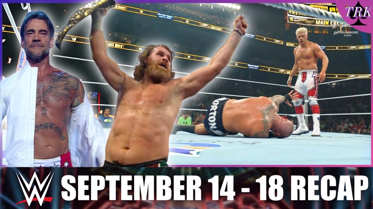 WWE Recap | Sunday Night Main Event: Sep 6, 2026, RAW: Sep 7, 2026 & SmackDown: Sep 11, 2026
