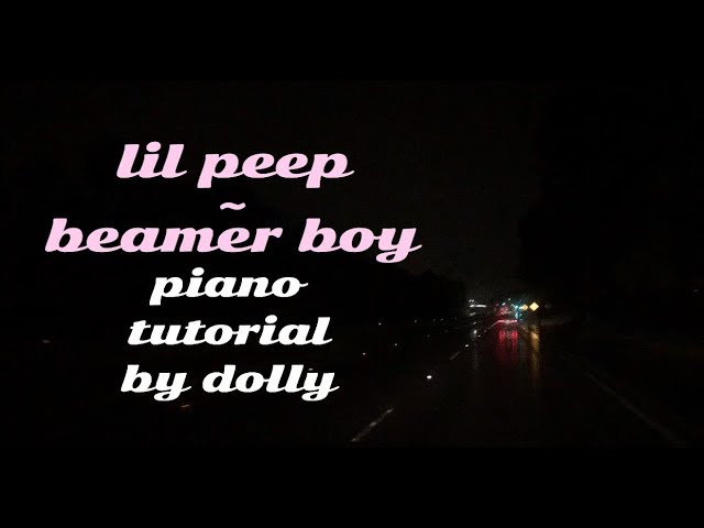 Lil peep beamer текст. Lil Peep Beamer boy. Beamer boy обложка.
