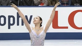 青木祐奈 Free Skating(Senior Women) チャレカ2024