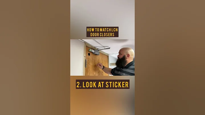 How To Match LCN Door Closers #shorts #doorrepair #locksmith