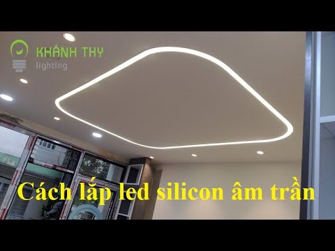 Video: Lắp đặt dải đèn LED trên trần nhà: hướng dẫn từng bước, vật liệu cần thiết, ảnh