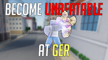 BECOME UNBEATABLE WITH GER ( GUIDE ) | YBA