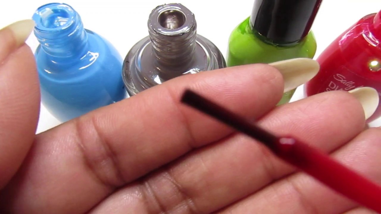 Comparing Nail Polish Brushes *Part Five* YouTube