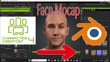 How to import CC4 (Character Creator 4) to Blender with face shapekeys and animations expressions