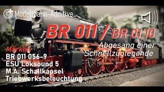 Wie Hört Sich Eine Märklin Br 011 056-9 3390 Mit Esu Loksound 5 M.a.schallkapsel An?