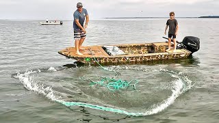 Cast Netting Shrimp, Boiling Crabs, Hunting Hog, Squirrel Ducks Catch Cook