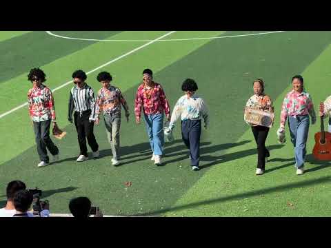 Sport meeting in China middle school