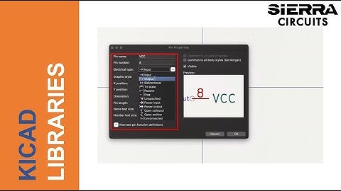 How to Create a Schematic and Symbol Library in KiCad | Sierra Circuits