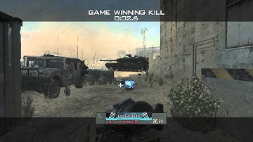 MW3 EPIC THROWING KNIFE FINAL KILLCAM ACROSS THE MAP (DOME)