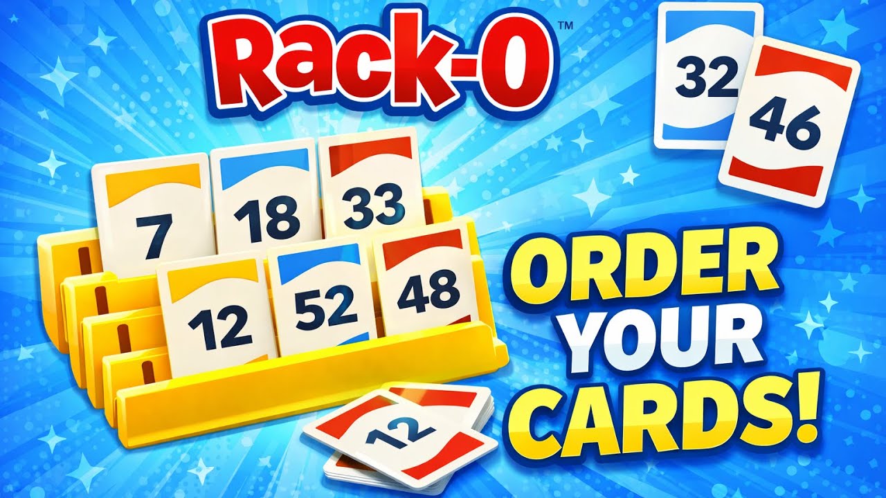 Play Rack Word How to Play Rack-O | Complete Rules Overview | Classic Number Card Game ...