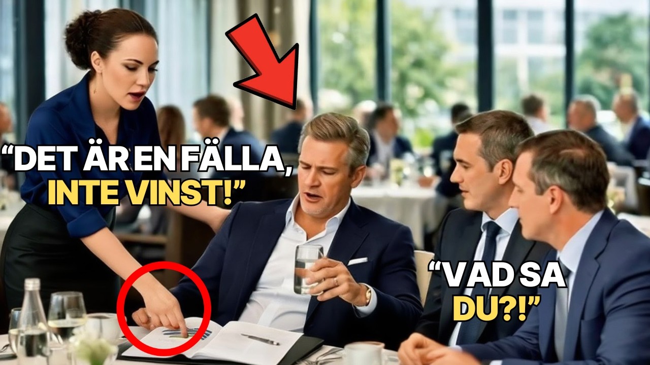 Miljardären bad servitrisen om ekonomiskt råd som ett skämt – hennes första ord lämnade honom mållös