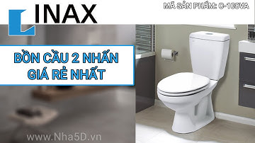 Bồn cầu 2 Khối INAX C108VA | Nha5D.vn