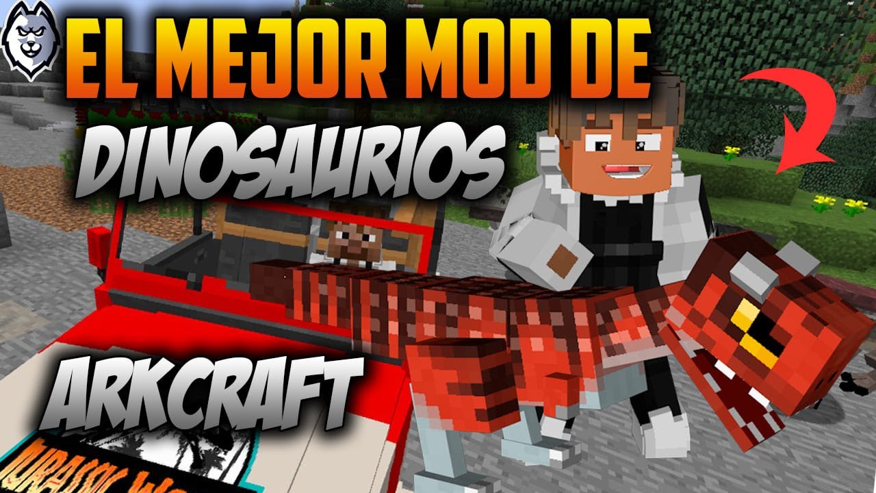 COMO TENER 🦖ARKCRAFT MOD (mod) minecraft 1.12.2. ☕ Minecraft 2022 🦖 ...