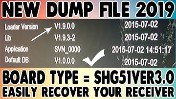 NEOSAT 550 HD AND SHG51VER3.0 BOARD TYPE HD RECEIVER DUMP FILE || Usama Tech