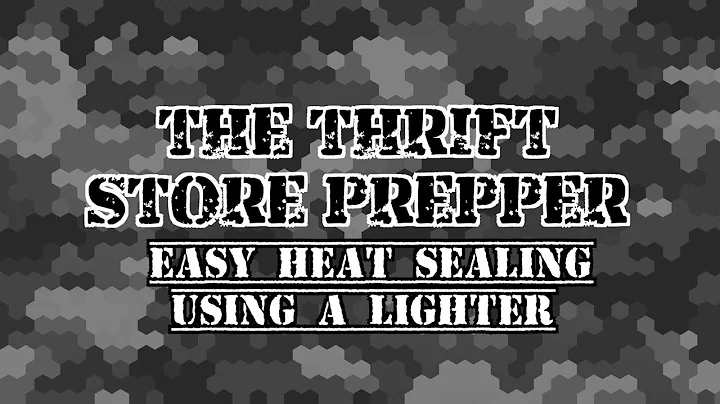 How do you seal a mylar bag with a lighter? (2023)