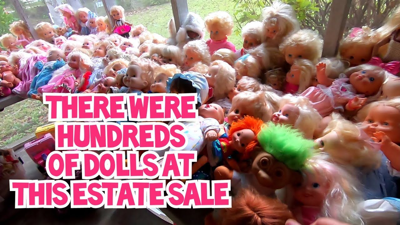 There Were Hundreds of Dolls at this Estate Sale