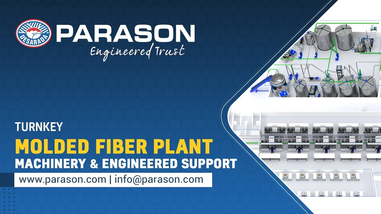 Parason Molded Fiber Plant Project Overview Engineering Idea of