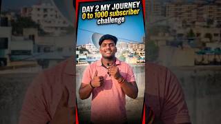 DAY 2 0 TO 1000 SUBSCRIBER CHALLENGE MY JOURNEY #harshadexperiment #experiment#project #dj #shorts