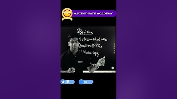 How to Revise any Subject| 5 Point formula for GATE 2023 #shorts