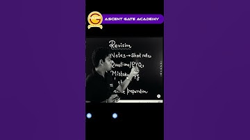 How to Revise any Subject| 5 Point formula for GATE 2023 #shorts