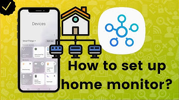 How to set up home monitor on SmartThings?