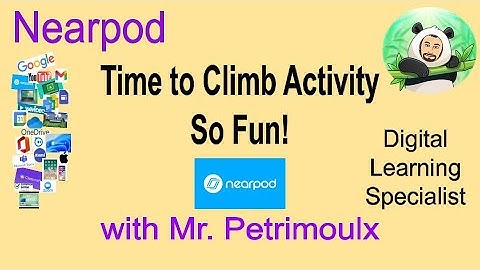 Nearpod Time To Climb Activity so fun!