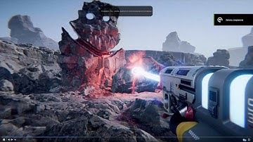 Показали впечатляющие возможности движка Unity. Абсолютно реализм + лазер, который режет камни !