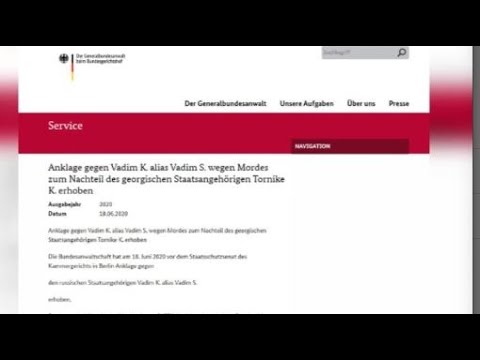 გერმანიის ფედერალური პროკურატურა საქართველოს მთავრობას პრორუსულს უწოდებს