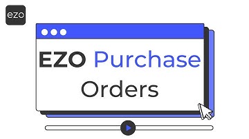 How to Create a Purchase Order in EZO | Step-by-Step Tutorial