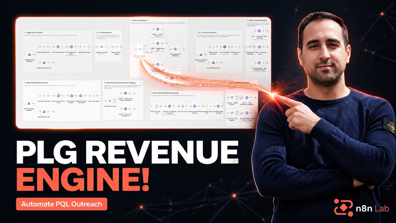 How to build AI Powered PLG Revenue Engine with n8n