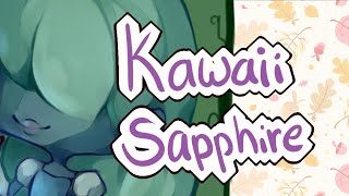 SpeedPaint kawaii Ruby and Sapphire from Steven Universe part 1