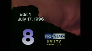 KVII Edit Bay Slates 7 17 1996