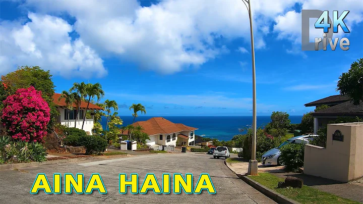 Aina Haina Neighborhood | Wailupe  Oahu, Hawaii 4K...