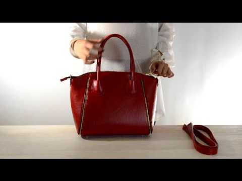 Mayoreo de bolsa de piel para dama. Venta por catálogo estilo #618 - León,  Guanajuato - YouTube