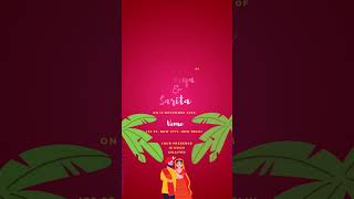 Digital Video Invitation Card | Traditional Wedding Ceremony cards festival digital