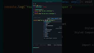IF ELSE | Javascript Tricks | #javascript #tricks #shorts