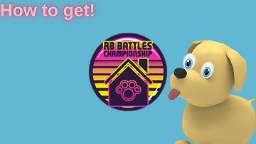 How to Get! Adopt Me RB Battles Challenge Badge | RB Battles Event