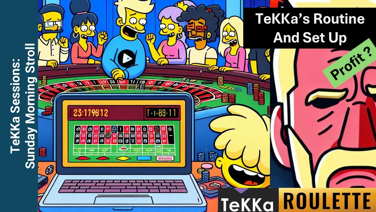 TeKKa's Routine and Set Up Sunday Session Roulette Profits Incoming
