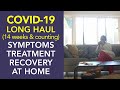 Covid-19 Symptoms For 14 Weeks and Counting, Treatment and Recovery for Long Haulers