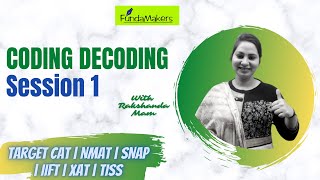 Coding Decoding- 1 | Logical Reasoning Practice for CAT | IIFT | XAT | NMAT | TISS | SNAP